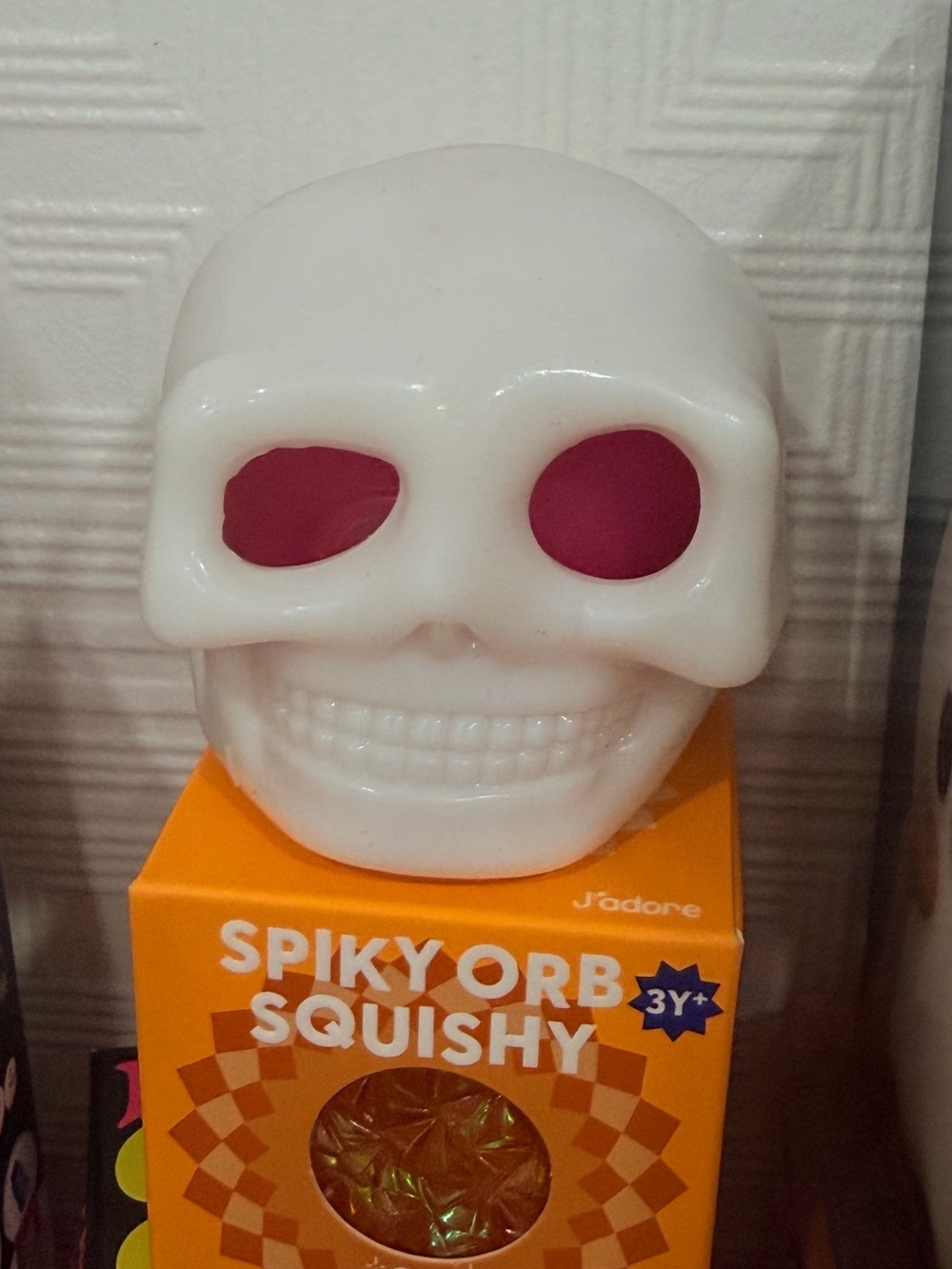 Scunchems Squeezy Skull of Horrors - Skull Squishy